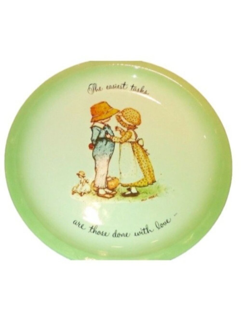 Holly Hobbie Collector Edition Plate 1972 American Greetings Vintage Decor 1972